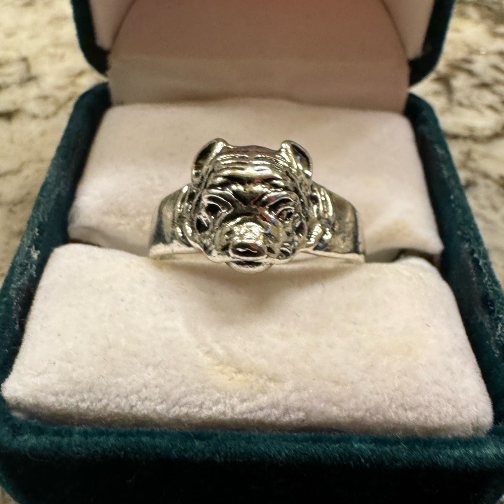 (2) Pit-Bull Rings - S925 - Size 10 or 11